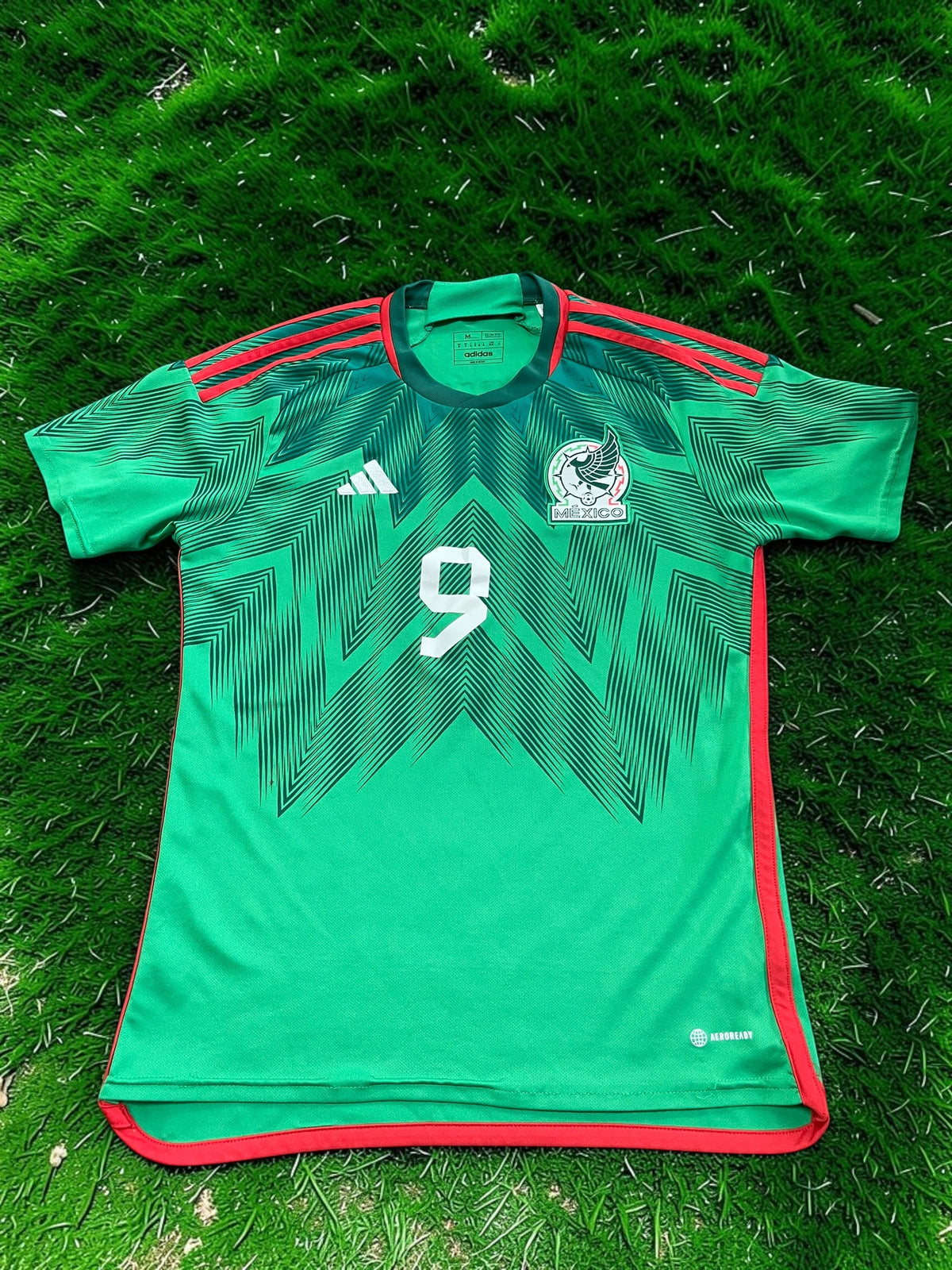 adidas Mexico Raul Jimenez 2022 Home Jersey HD6899