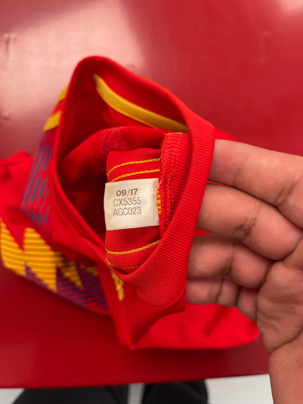 adidas Spain 2018 Home Sergio Ramos Jersey CX5355