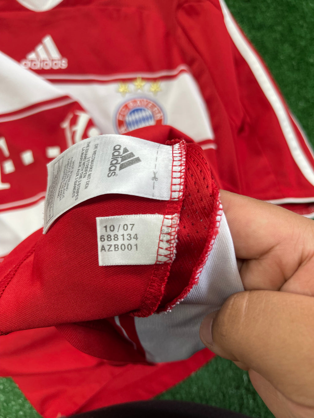 adidas Bayern Munich 07/08 Home Jersey 688134
