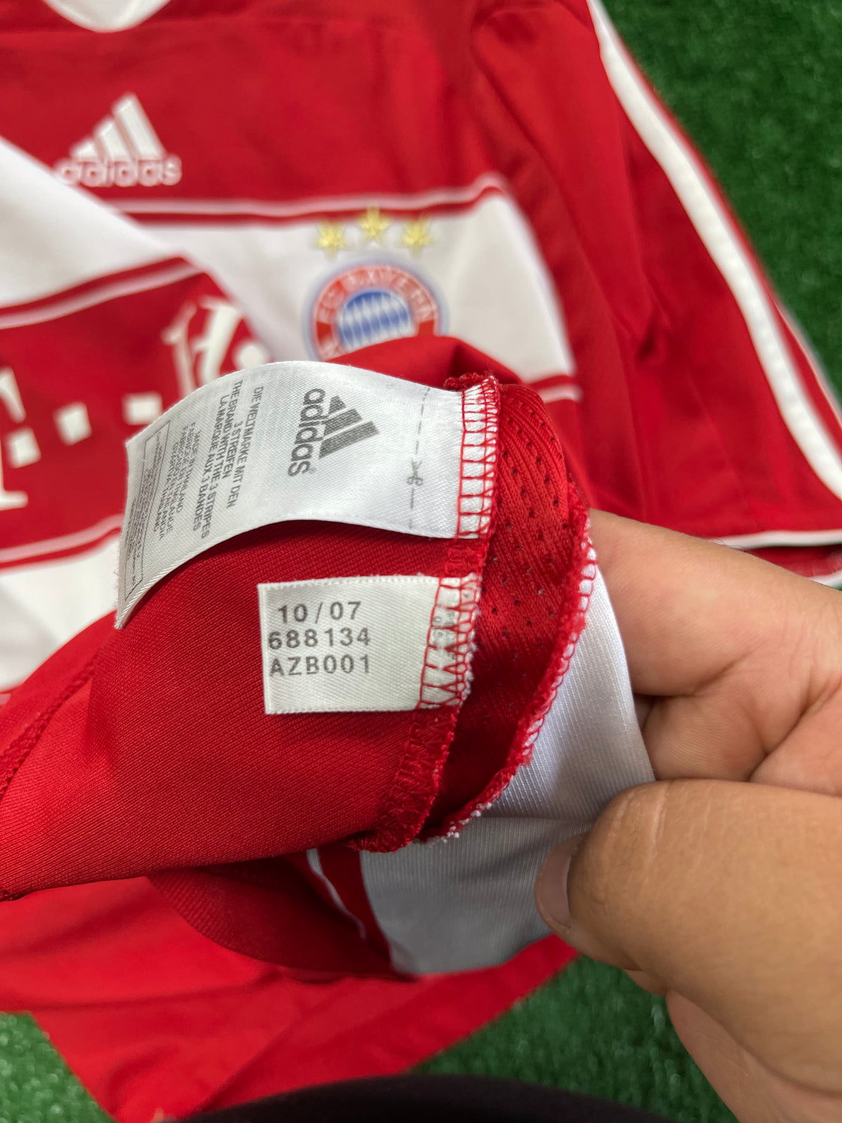 adidas Bayern Munich 07/08 Home Jersey 688134