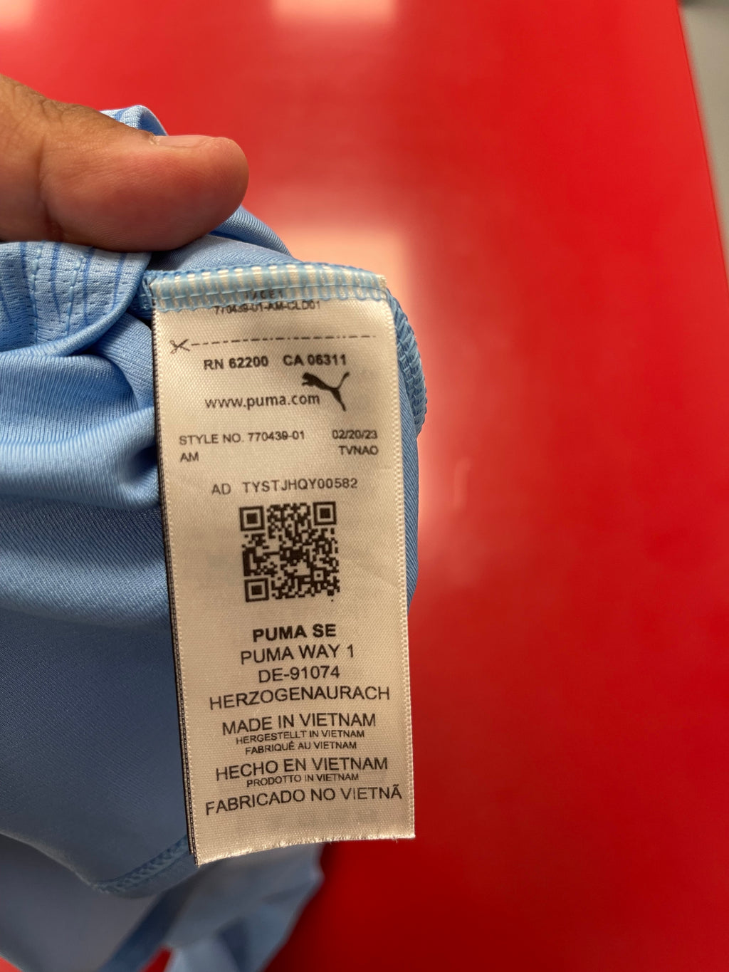 Puma Manchester City 23/24 Phil Foden Home Jersey 770439-01