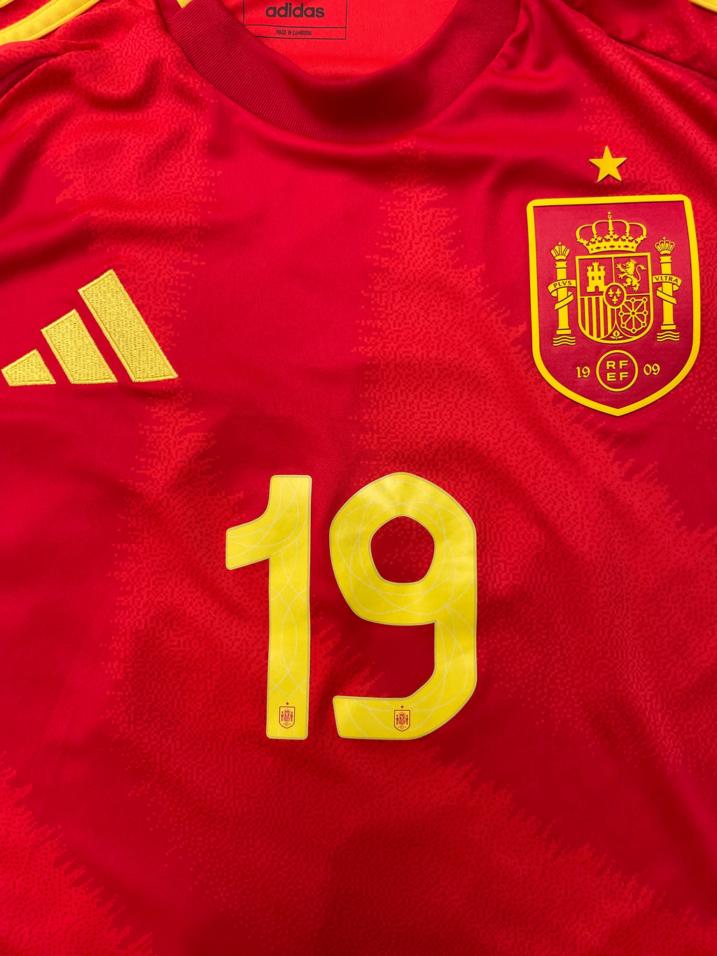 adidas Spain Lamine Yamal 2024 Home Jersey IP9331