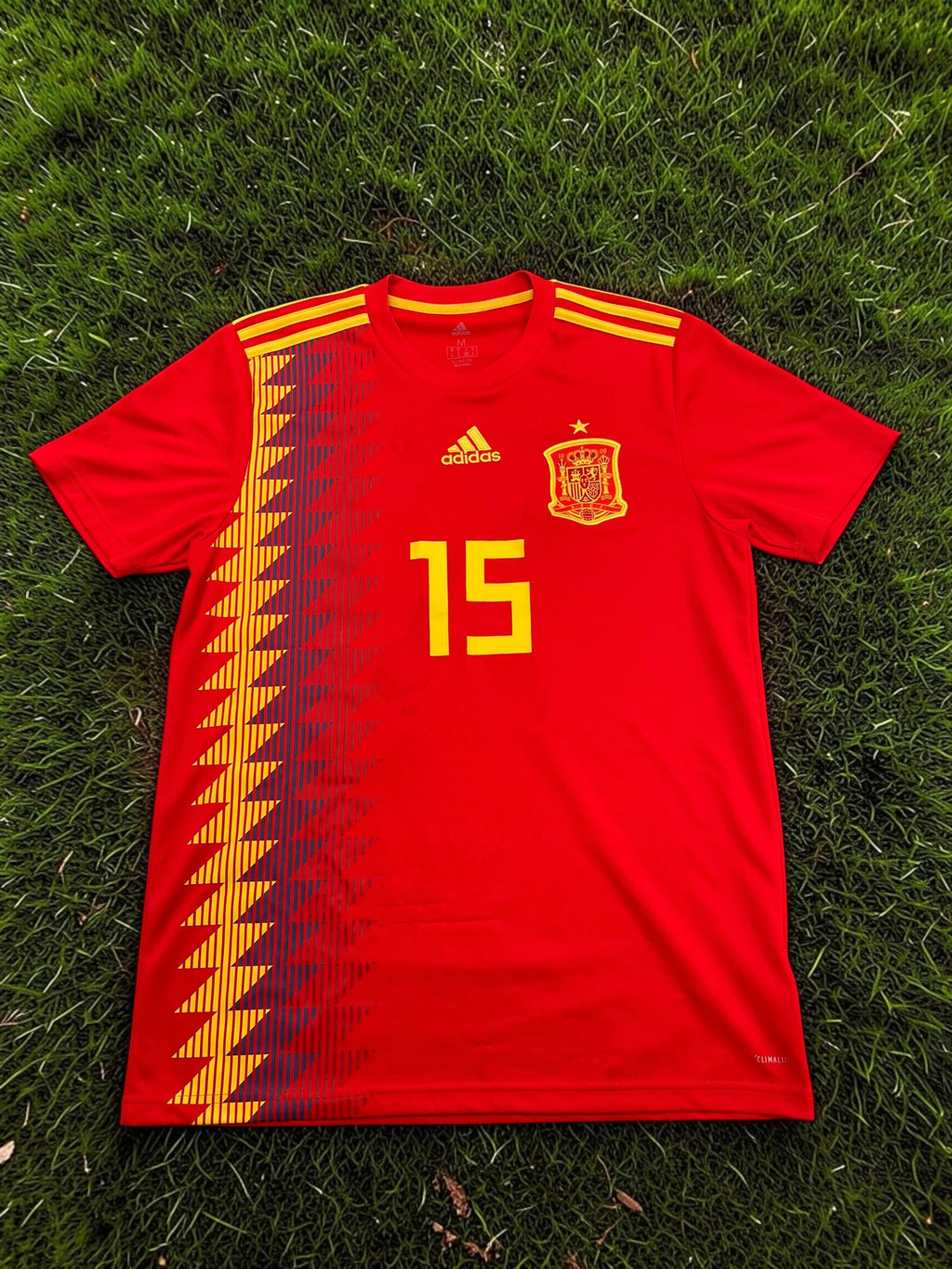 adidas Spain 2018 Home Sergio Ramos Jersey CX5355