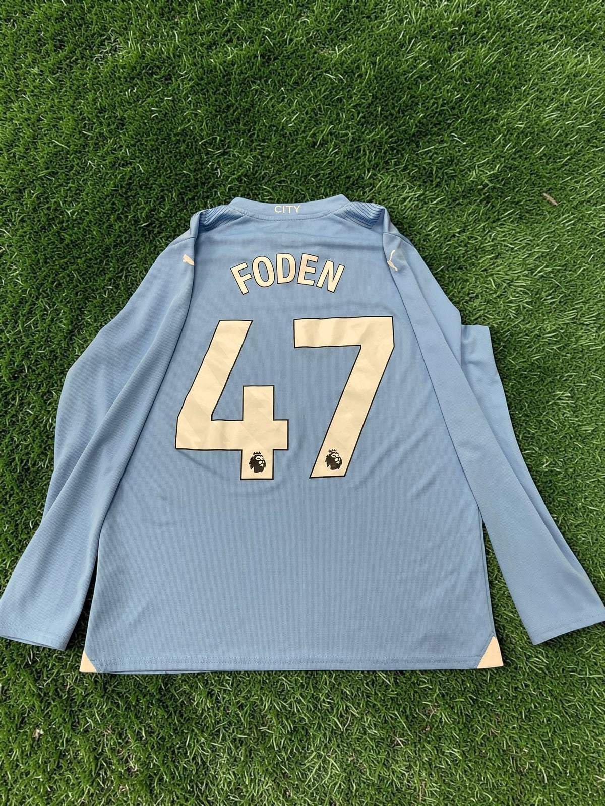 Puma Manchester City 23/24 Phil Foden Home Jersey 770439-01